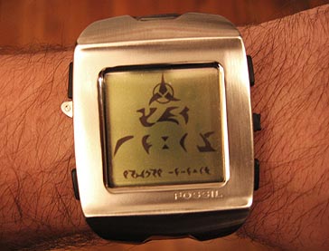 tlhaq - worn on an actual wrist